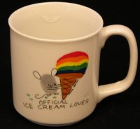 Enesco OFFICIAL ICE CREAM LOVER ThumbBuddies Coffee Mug